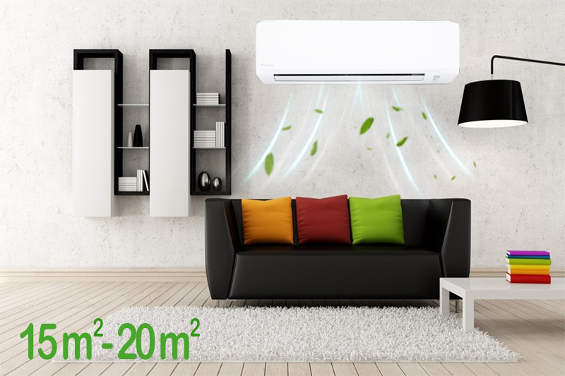 Công suất làm lạnh 1.5 HP